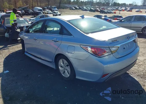 2013 Hyundai Sonata Hybrid z USA, uszkodzony, nr VIN KMHEC4A41DA073816